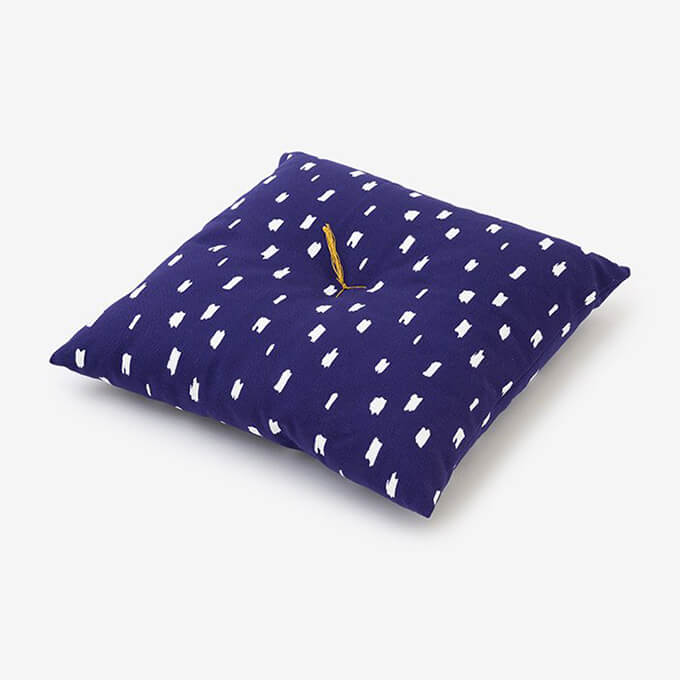 ちぎれ雲 正紺×つくも