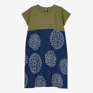 寛長方形衣／鶯色