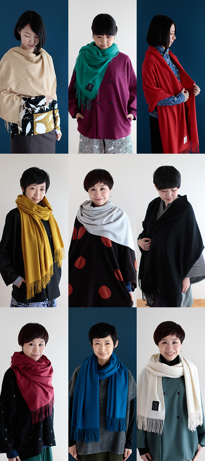 着衣： ベビーキャッシュ(R) ガーゼストール・マフラー | SOU・SOU