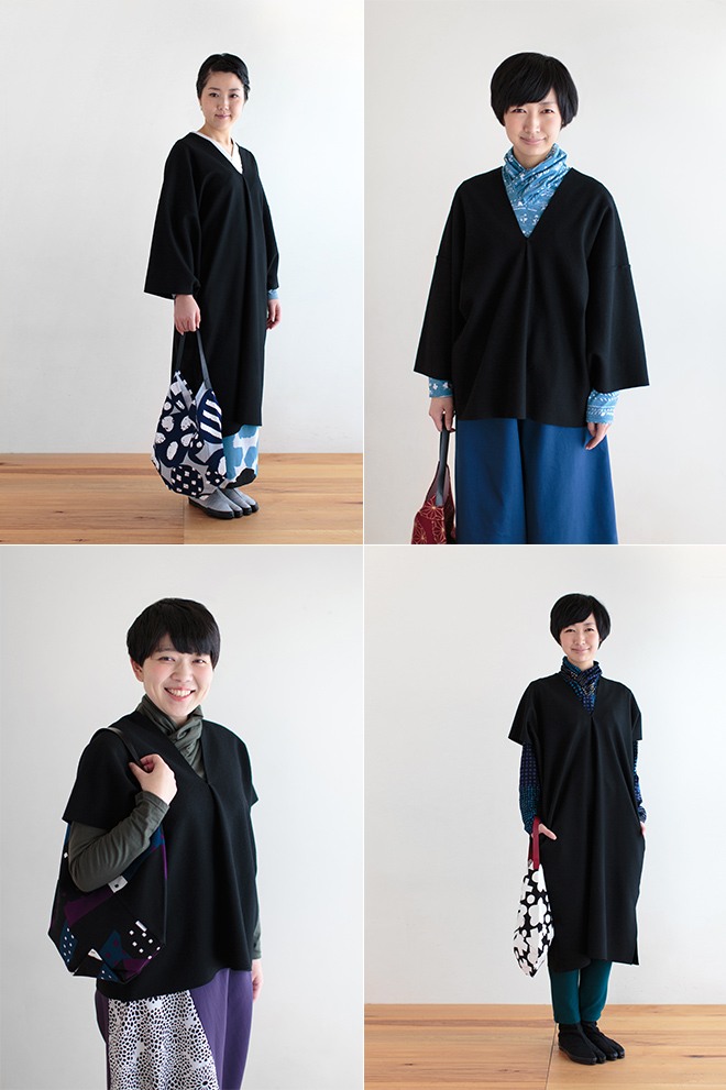 SOU SOU 貫頭衣 長形衣 ３枚セット SOU SOU 貫頭衣 長形衣 3枚セット