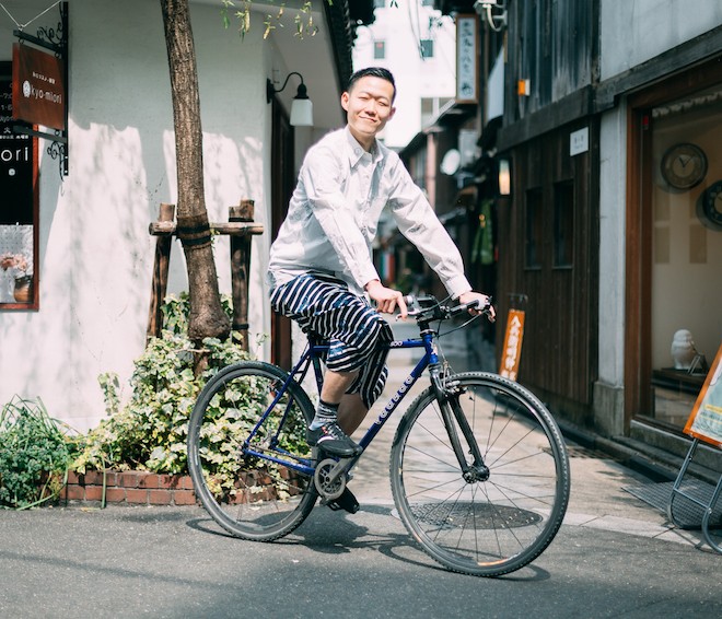 SOU・SOU le coq sportif “チャリンチャリン　ラクガキ” SOU・SOU