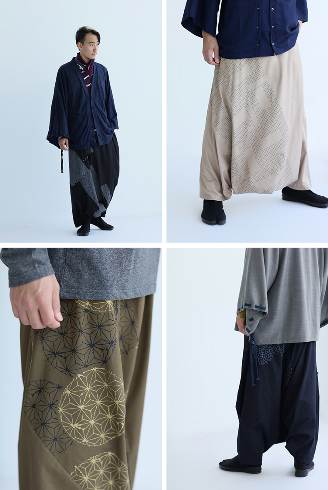 SOU・SOU 富士 サチ】ソウソウ SOUSOU モスリン 富士 北斎 サチ