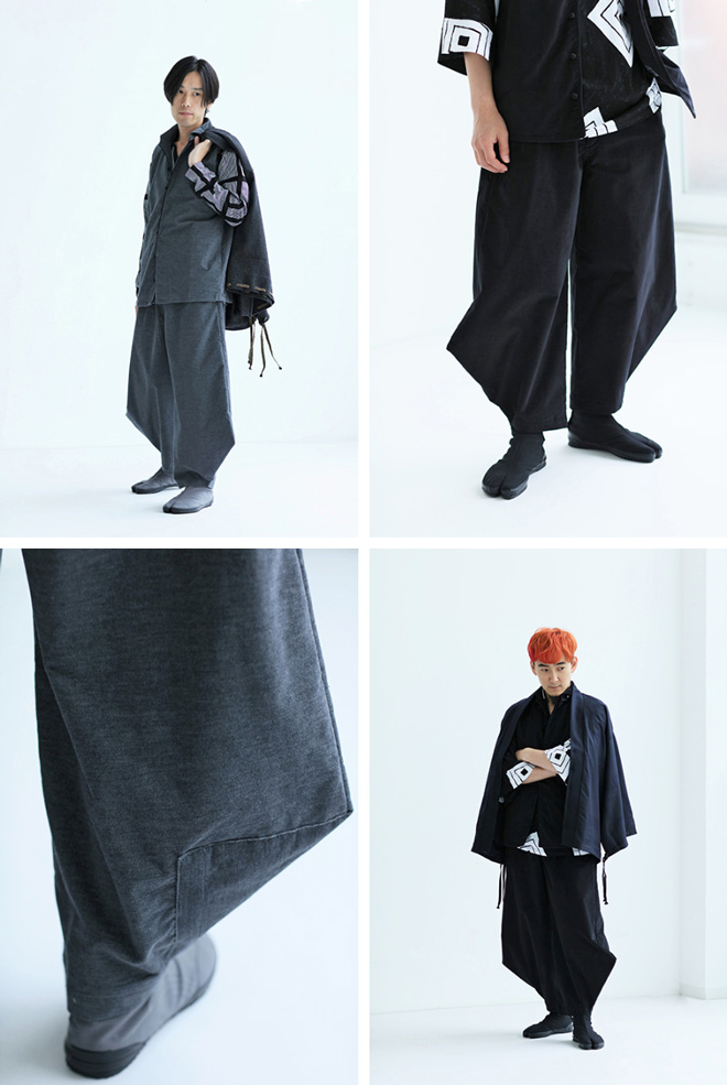 SOUSOU もんぺ SOU・SOU ソウソウ 傾衣 広形もんぺ SOUSOU ソウソウ