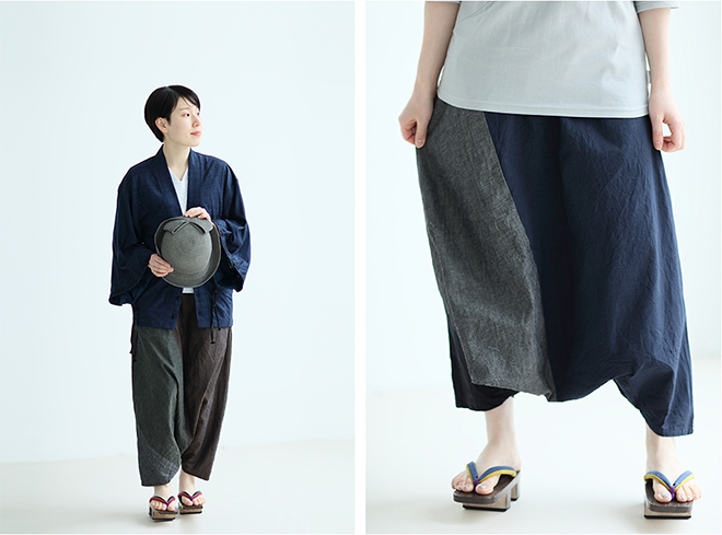 SOU・SOU 伊勢木綿 20/20 呼び継ぎ 富士 20 〝Sサイズ〟 SOU・SOU