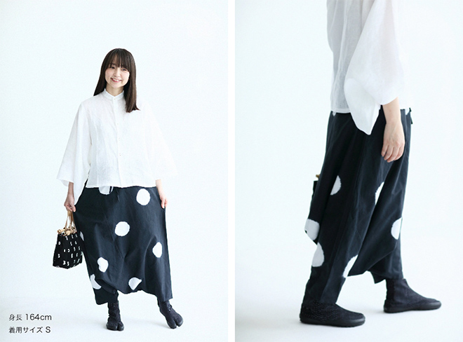 SOU・SOU 麻　富士 伊勢木綿 20/20 麻混 富士（ふじ） 2.0／濡羽色2（ぬればいろ）