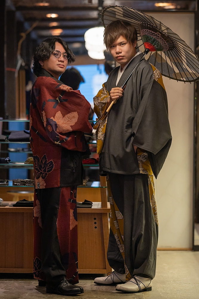 【SOU・SOU 傾衣 Instagramより】3415:デュオ傾き