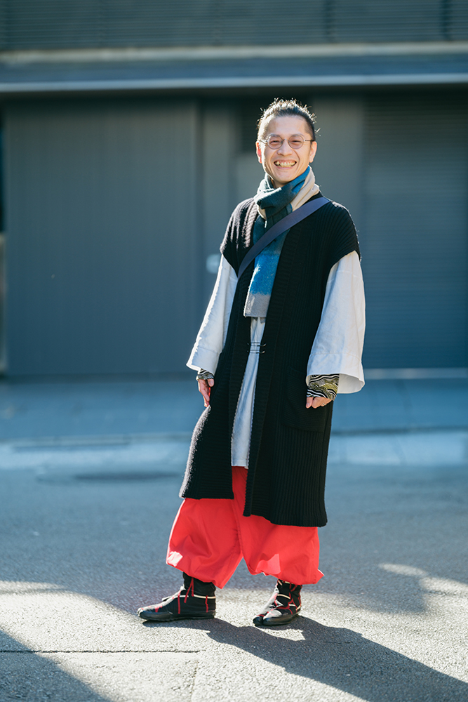 SOU・SOU足袋店長／中岡 正希