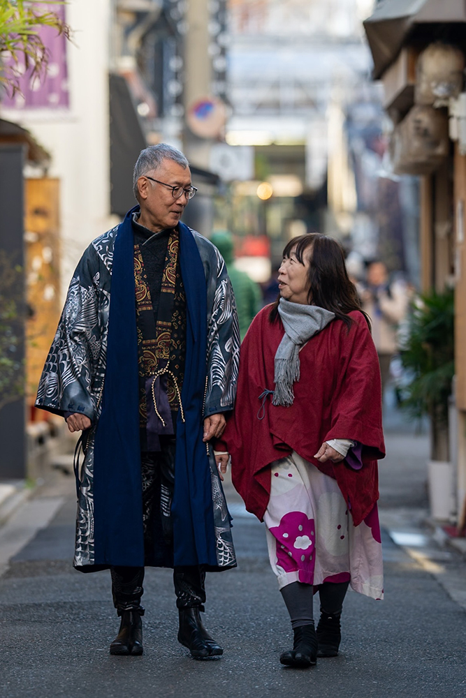 【SOU・SOU 傾衣 Instagramより】3420:お正月に現れた傾き者たち①