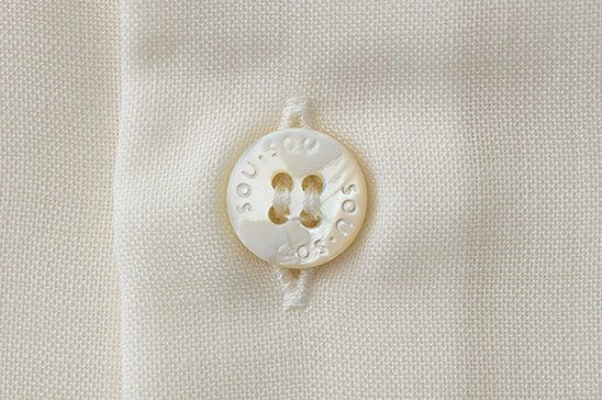 【net限定】綿麻 草衣　上　おおらか 濃紺間道 綿麻 草衣（そうい） 上（うえ）／おおらか 濃紺間道（のうこん